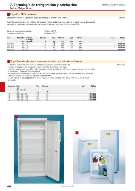 7. TecnologÃ­a de refrigeraciÃ³n y calefacciÃ³n - Serviquimia SL