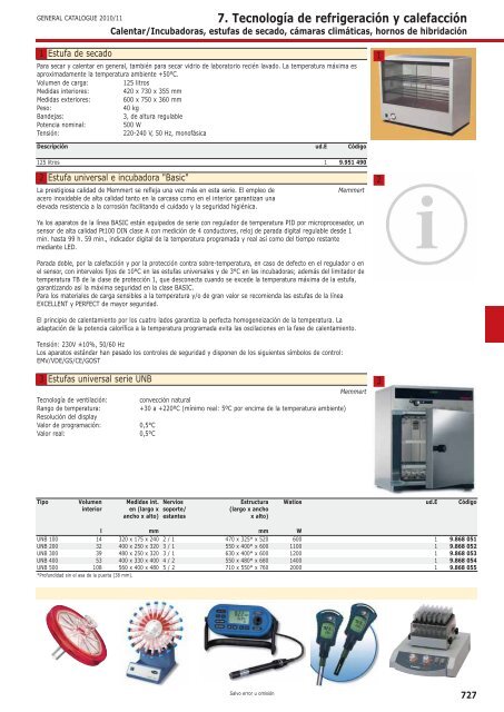 7. TecnologÃ­a de refrigeraciÃ³n y calefacciÃ³n - Serviquimia SL