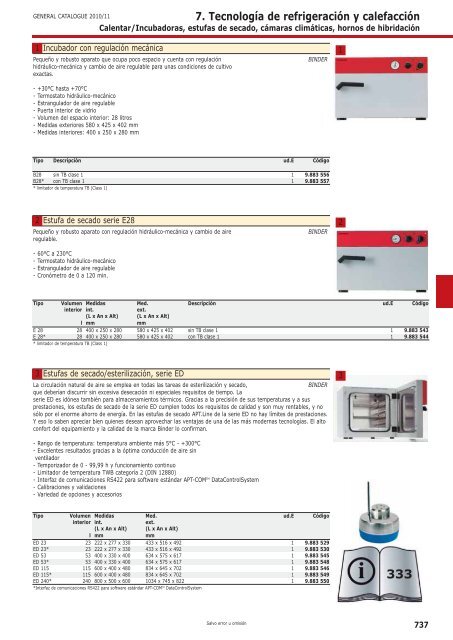 7. TecnologÃ­a de refrigeraciÃ³n y calefacciÃ³n - Serviquimia SL