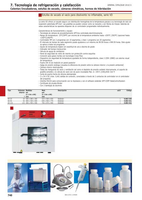 7. TecnologÃ­a de refrigeraciÃ³n y calefacciÃ³n - Serviquimia SL