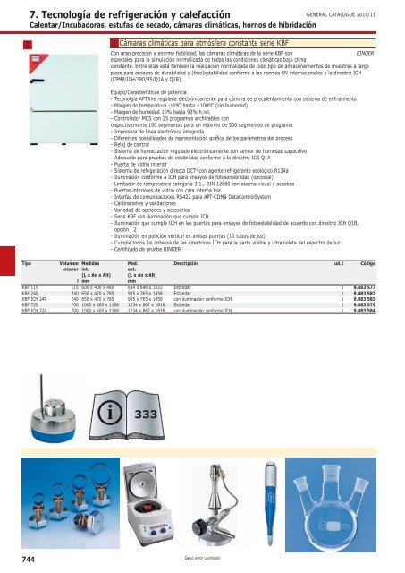 7. TecnologÃ­a de refrigeraciÃ³n y calefacciÃ³n - Serviquimia SL