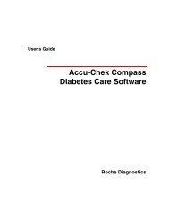 Start the Accu-Chek Compass Diabetes Care Software