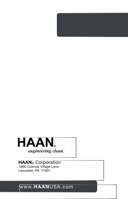 gs30 - HAAN Professional Garment Steamer User Manual