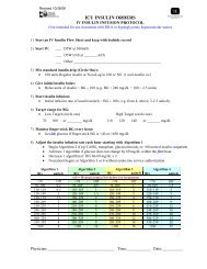 10.14 ICU Insulin Orders