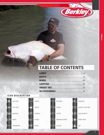 TABLE OF CONTENTS - Fishing Service