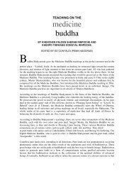 12 Aspirations of Medicine Buddha