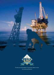 2011 PESA Annual Report - Petroleum Equipment Suppliers ...