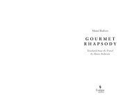 Gourmet Rhapsody - Europa Editions