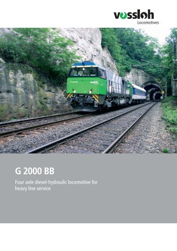 G 2000 BB (pdf, 829.2 kByte) - Vossloh Middle East