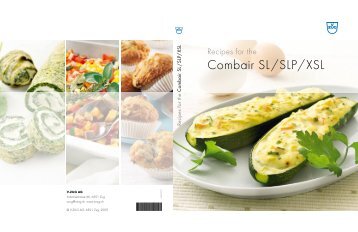 Recipe book Combair SL/SLP/XSL (PDF / 3.6 - V-ZUG Ltd