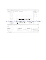 FAST4J-Express Implementation Guide