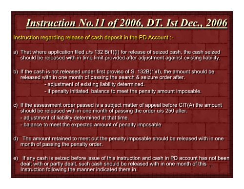 Survey, Search & Seizure Income Tax Act, 1961