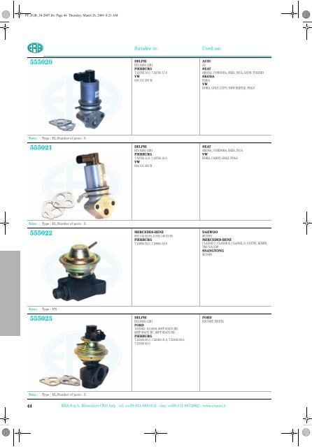 EGR Valves