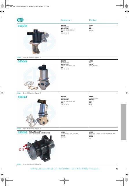 EGR Valves