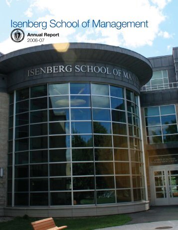 Isenberg School of Management - The Virtual Center for ...