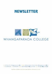 here - Whangaparaoa College