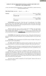 Bargain Sale Deed with covenant - First American Title Insurance ...