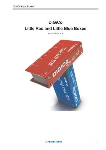 Little Boxes - DiGiCo