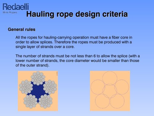 7 and 8 strand ropes : applications in ropeways - OITAF