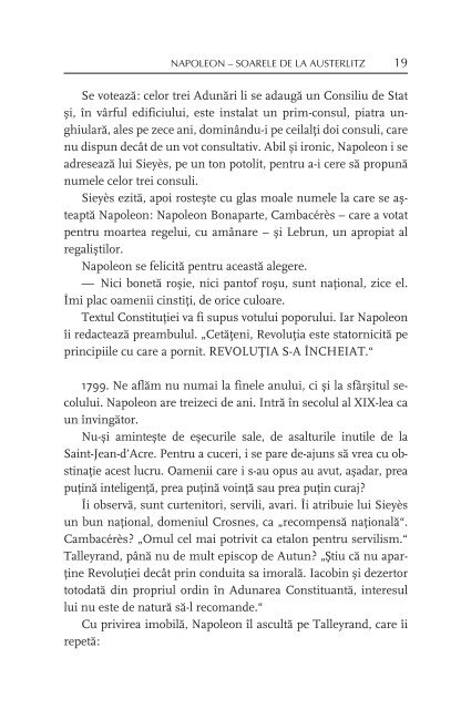 NAPOLEON SOARELE DE LA AUSTERLITZ - Editura All