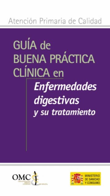 Enfermedades digestivas y su tratamiento - CGCOM