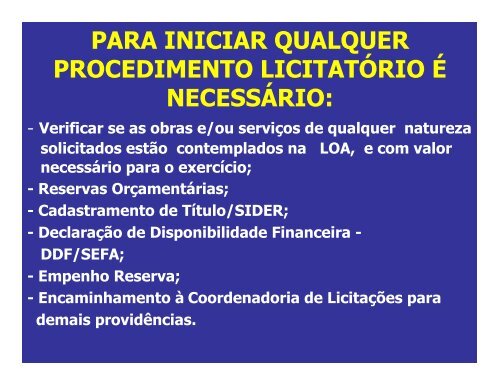 Fluxograma Simplificado de Processos LicitatÃƒÂ³rios 1_Ademir ... - DER