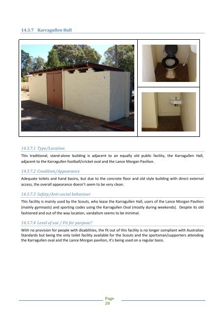 Public Toilet Strategy 2013 - City of Armadale