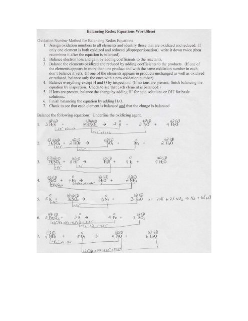 balancing-redox-equations-worksheet-oxidation-number-method