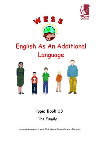 English As An Additional Language - Wigan Schools Online