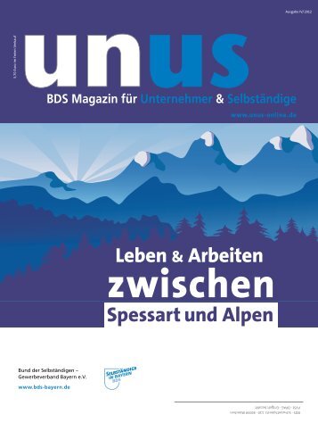 UNUS Ausgabe 04 / 2012 - Bund der Selbständigen