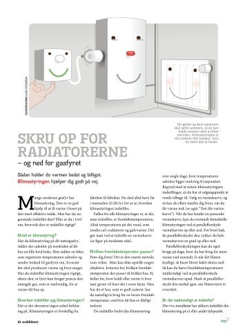 skru op for radiatorerne - Finlow VVS