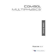 COMSOL Multiphysics™