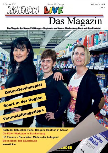 Karow LIVE - Das Magazin Ausgabe 1-2013