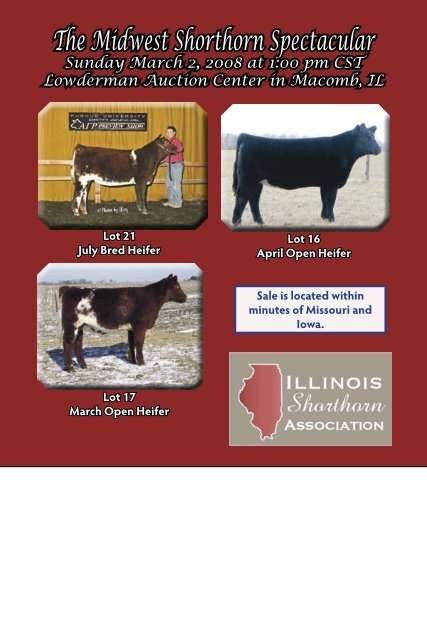 The Midwest Shorthorn Spectacular - Dwyer Cattle Services