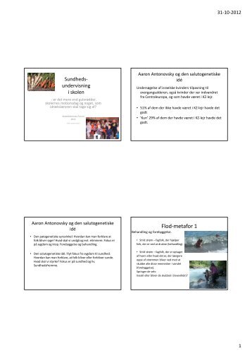(Microsoft PowerPoint - Idr\346tsl\346rernes forum ...