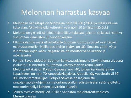 JyvÃ¤skylÃ¤n pienten jÃ¤rvien melontareitit - Keski-Suomen liitto