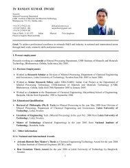CV-Ranjan K Dwari.pdf - IMMT