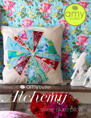 Sweet Slices Pillow Pattern - Amy Butler