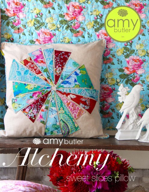 Sweet Slices Pillow Pattern Amy Butler