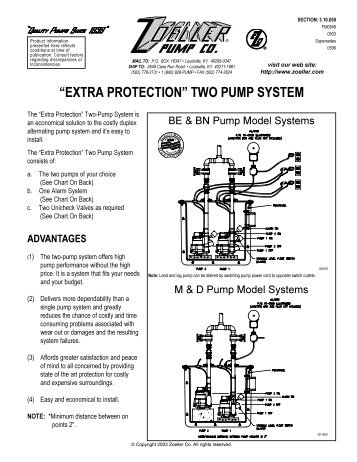 fm0848-Two Pump System Catalog Sheet