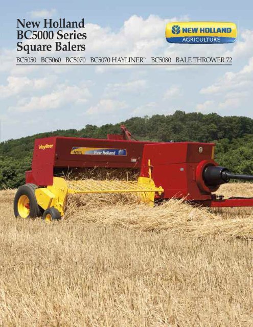 New Holland BC5000 Series Square Balers - WCTractor