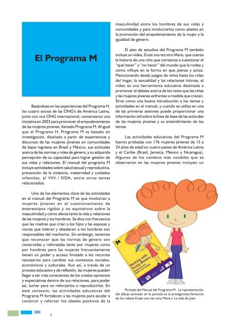 El Programa H y el Programa M: Involucrando a ... - Promundo