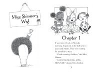 Chapter 1 Miss Skinner's Wig! - Mumsnet