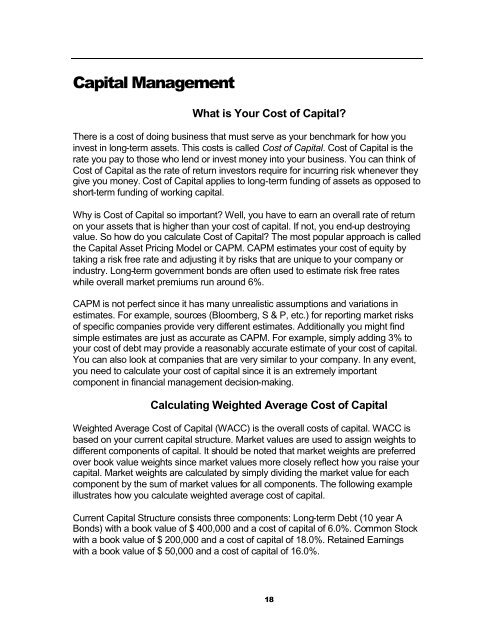 Short Articles (PDF) - Excellence in Financial Management