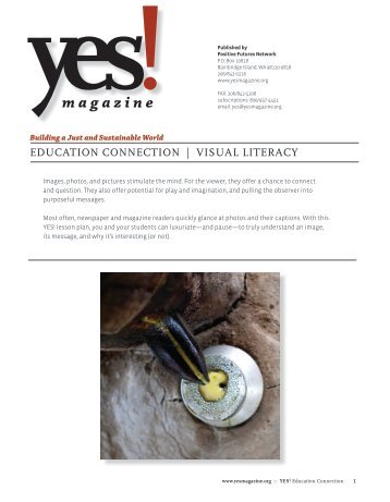 Download this lesson plan as a PDF - YES! Magazine
