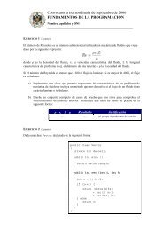 Examen de septiembre de 2006