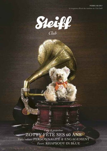 ZOTTY FÃTE SES 60 ANS - Steiff