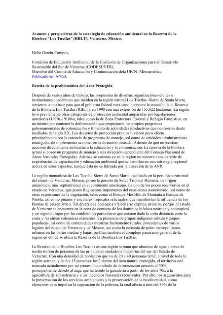 Avances y perspectivas de la estrategia de educaciÃ³n ... - ANEA