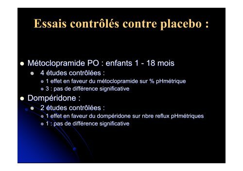 Reflux gastro-oesophagien - SOFOP