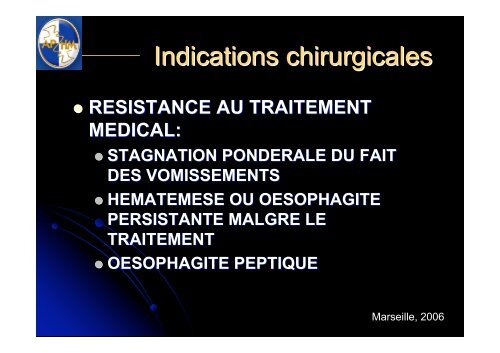 Reflux gastro-oesophagien - SOFOP